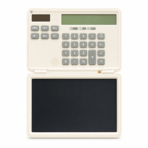 Calculadora con panel para escribir