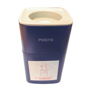 Dispensador automático para pasta dental azul