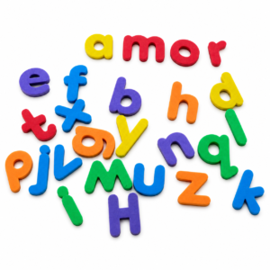 Letras magnéticas