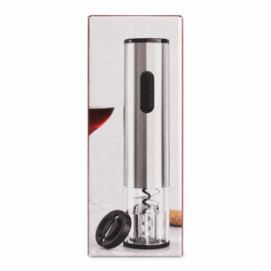 Destapador de vino eléctrico versión plata