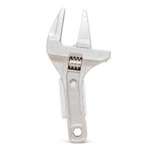 Llave inglesa mediano gris