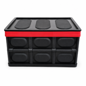 Caja plegable de almacenamiento de plástico