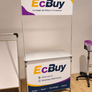 Estructura para publicidad Mesa aluminio 50x90